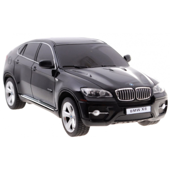 BMW X6 czarne RASTAR model 1:24 Zdalnie sterowane Auto SUV + pilot